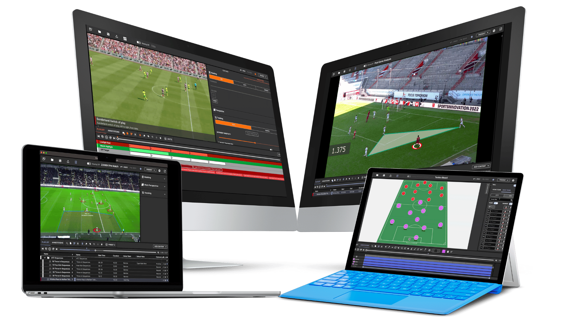 Software de Análise de Futebol - Apresentações