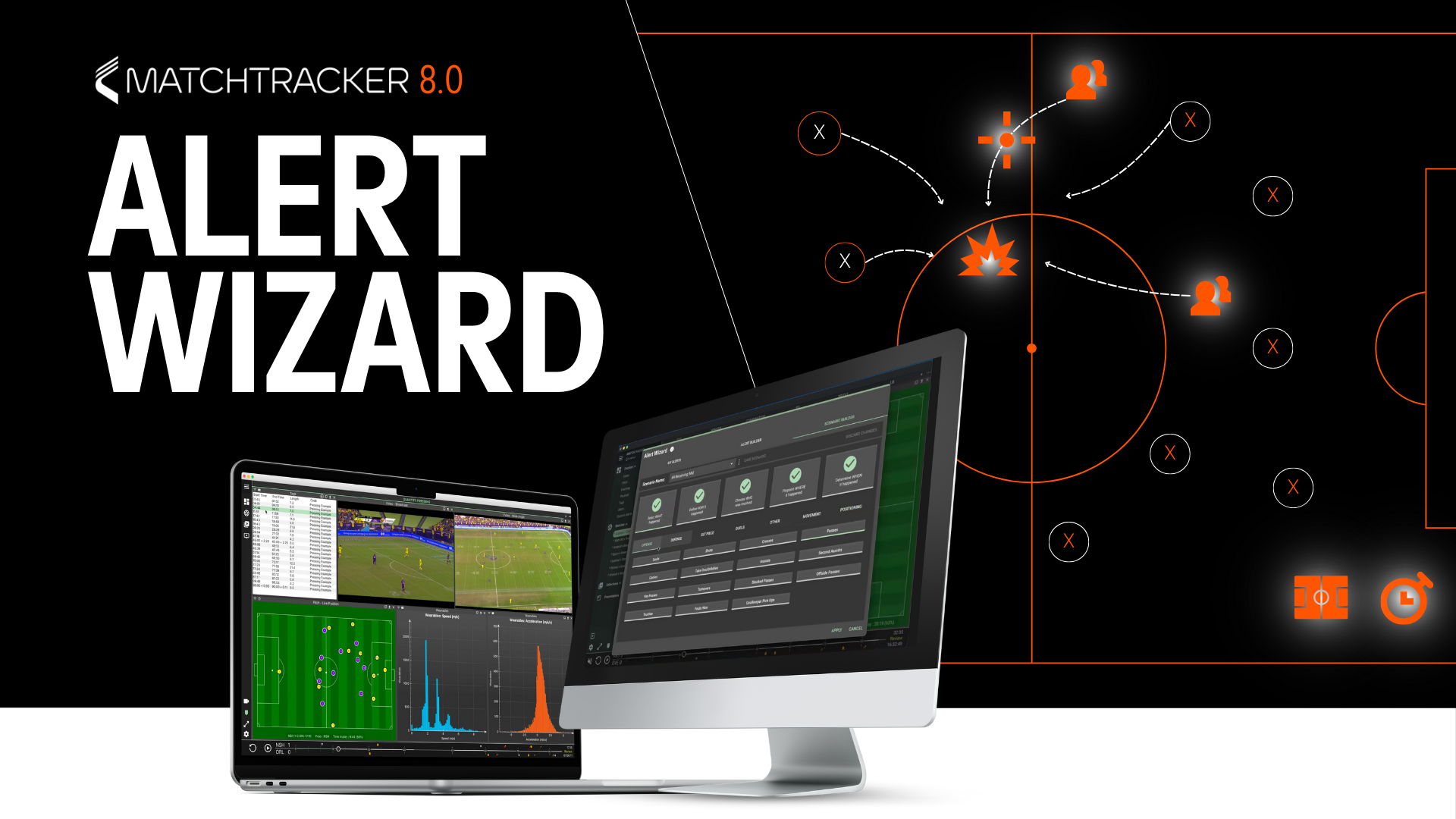 O Alert Wizard é o mais recente recurso do Catapult no MatchTracker 8.0, parte do Pro Video